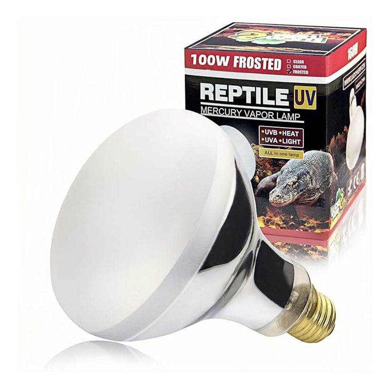 خرید لامپ بخار جیوه سیستم آل این وان حرارتی و فرابنفش لاکی هرپ مدل Lucky Herp Mercury Vapor Lamp اصل - دکتر پلنت