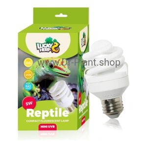 خرید لامپ یو وی بی 5 درصد لاکی هرپ 5 وات مدل مینیاتوری Lucky Herp UVB 5 5W اصل - دکتر پلنت